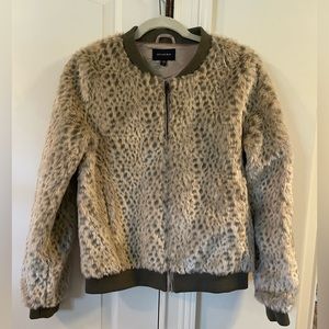 Skies are Blue Animal Print Jacket